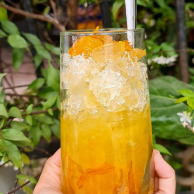 Tắc Hạt Đác Chưng Đường Phèn Tấn Lộc 900g