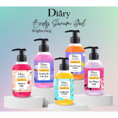 Serum Dưỡng Thể Cấp Ẩm Dưỡng Sáng Mịn Da Diary Bright Body Serum Gel (05 Mùi Hương)
