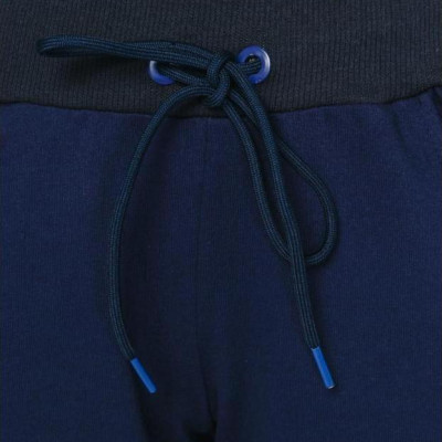 Quần thun dài nữ jogger hai sọc Phúc An màu xanh