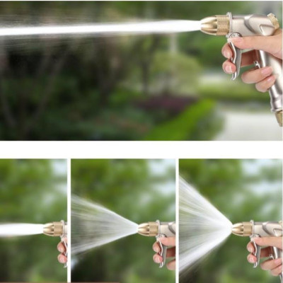  Bộ dây vòi xịt nước rửa xe, tưới cây . tăng áp 3 lần,loại 3m, 5m 206701-1 đầu đồng,cút nhựa,nối đồng+ tặng đai