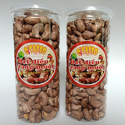 1Kg Hạt Điều Rang Muối Vỏ Lụa Loại A O