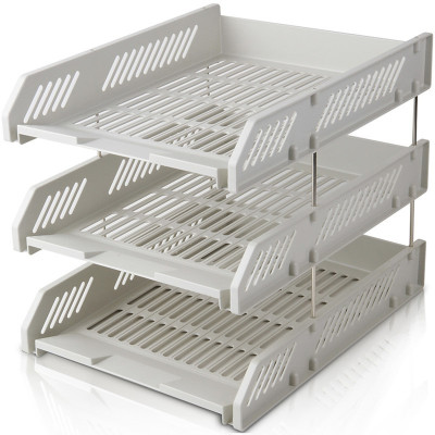 Khay 3 Tầng Deli 9209 - Màu Ngẫu Nhiên