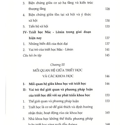 Giáo Trình Triết Học (Dùng Cho Khối Không Chuyên Ngành Triết Học Trình Độ Đào Tạo Thạc Sĩ, Tiến Sĩ Các Ngành Khoa Học Tự Nhiên, Công Nghệ) - Xuất Bản Lần Thứ 8 - ST