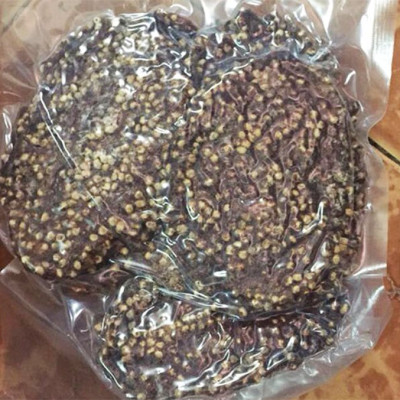 Đặc Sản Kon Tum - Chuối hột nhà ép miếng Khô 1Kg Hút Chân không- OCOP 3 Sao