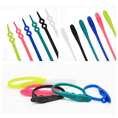 Dây Giày Cao Su Đàn Hồi Thắt BuộcThông Minh Sneaker V-Laces 14 Sợi 2 Nút Chỉnh Size Nam Nữ