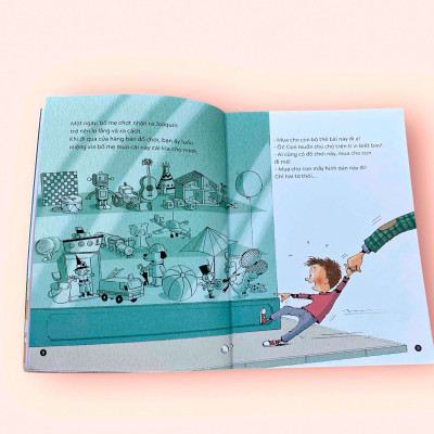 Sách cho bé - Tiến Lên Nào! - MUA CHO CON ĐI MÀ! - Một Câu Chuyện Giúp Trẻ Học Cách Tiết Kiệm - Sách tranh