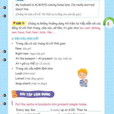 Sổ Tay Ngữ Pháp Và Bài Tập Tiếng Anh Lớp 6-7-8-9 (MEGA)