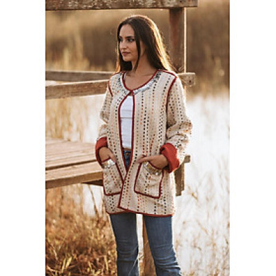 Áo Khoác Boho Kết Kim Loại  Isla Bonita