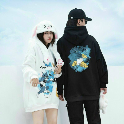 Áo hoodies nam nữ họa tiết Tom and Jerry đình đám hot hit