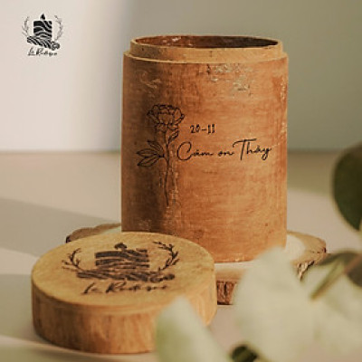 Nến Thơm Trị Liệu Le Rustique Custom - Đặc Biệt - Ý Nghĩa Tặng Thầy Cô Ngày Nhà Giáo Việt Nam 20.11