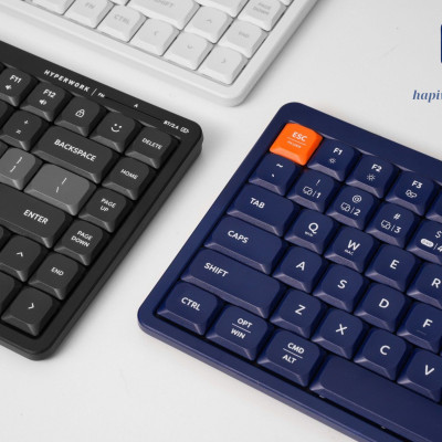 Bàn phím không dây hàng chính hãng HyperWork Silentkey Mini TS01M 75%