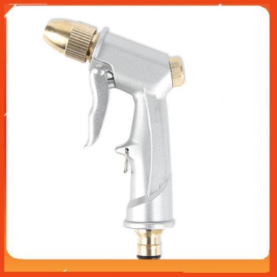 Bộ dây vòi xịt nước rửa xe, tưới cây . tăng áp 3 lần, loại 15m 206701 đầu đồng,cút+tặng đai