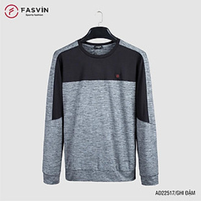 Áo thể thao nam Fasvin AD22517.HN chất Melanger vải mềm mại co giãn thoải mái.