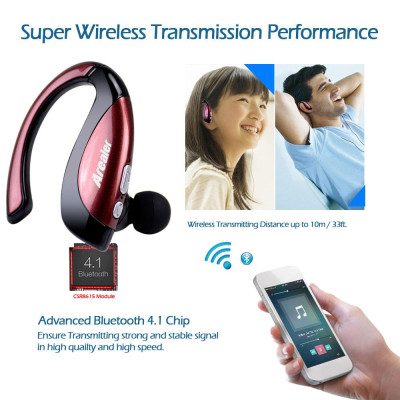 Tai nghe Bluetooth  4.1  âm thanh nổi không dây Arealer X16 có mic cho iPhone 6S