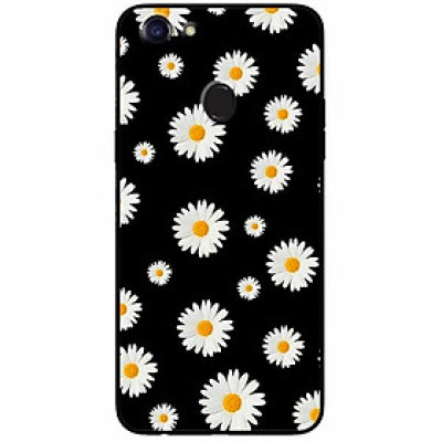 Ốp lưng in cho Oppo F5 Mẫu Hoạ Tiết Hoa Cúc