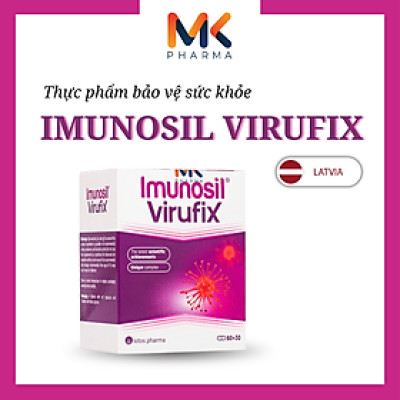 VIÊN UỐNG IMUNOSIL VIRUFIX – HỖ TRỢ TĂNG CƯỜNG SỨC ĐỀ KHÁNG VÀ HỖ TRỢ GIẤC NGỦ