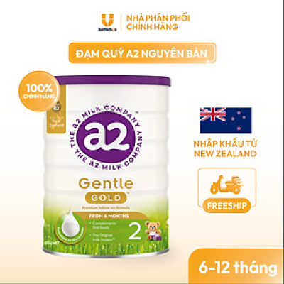 Sữa a2 Milk a2 Gentle Gold Số 2 Lon 800g