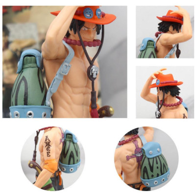 Mô Hình ACE Dáng Đứng Đeo Balo 22CM Mô hình One Piece Cao Cấp, Figure Mô Hình Anmie One Piece Luffy Vua Hải Tặc