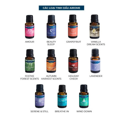 Tinh dầu Airomé Yankee Candle - Serene & Still 15ml