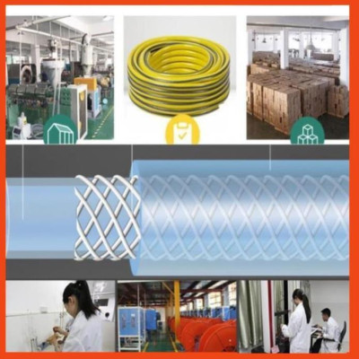 Bộ dây vòi xịt nước rửa xe, tưới cây tăng áp 3 lần,loại 20M (nối đồng nhựa đen) 206317