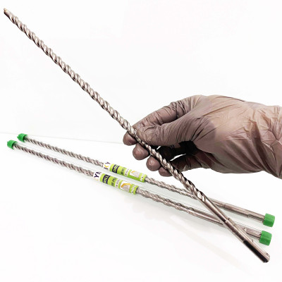 Phi Ø 10 dài 410MM mũi khoan bê tông SDS xuyên tường đầu dẹt KYNKO MKBTXT- 10410