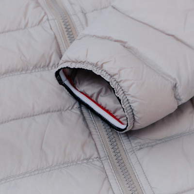 Áo khoác lông vũ Beige chất liệu cao cấp mềm mịn chống thấm nước chống bám bẩn siêu nhẹ giữ nhiệt  ALIGRO ALGALV.19