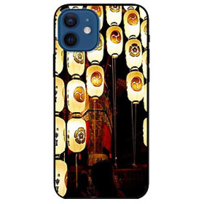 Ốp lưng dành cho Iphone 12 / 12 Pro mẫu Phố Đèn Lồng