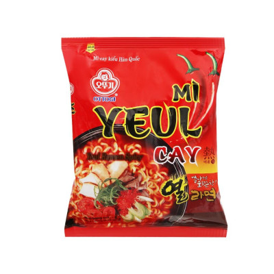 Thùng Mì Hàn Quốc YEUL cay Ottogi 120g x20