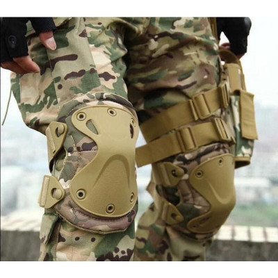 Đệm_giáp bảo vệ khuỷ tay_đầu gối airsoft_súng sơn_chiến thuật