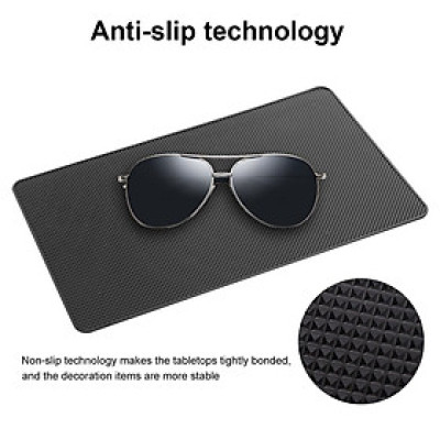 Tấm Chống Trượt Trên Taplo Ô Tô Miếng dính lót điện thoại Không Trơn Trượt cho nước hoa taplo, Điện Thoại