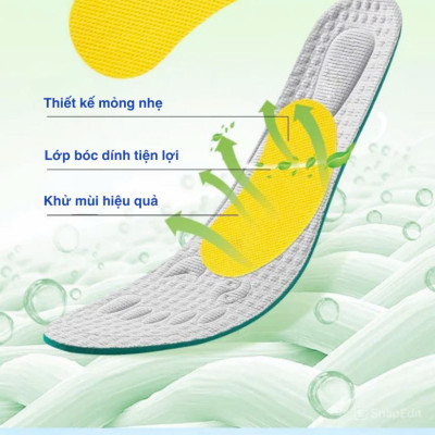 Túi 12 miếng Miếng Dán Khử Mùi, Làm Thơm Giày Tất, Chống Hôi Chân, Khử Mùi Diệt Vi Khuẩn hương chanh thơm mát Bộ Cặp Lót Giày Bảo Vệ Gót Êm Chân Cao Cấp Thoáng Khí