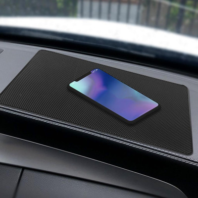 Tấm Chống Trượt Trên Taplo Ô Tô Miếng dính lót điện thoại Không Trơn Trượt cho nước hoa taplo, Điện Thoại