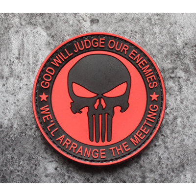 Patch_miếng dán PVC Skull_chiến thuật