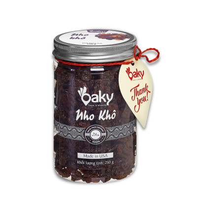 Quà Tặng Oaky - Combo Hạt Dinh Dưỡng Cao Cấp - Hạnh Nhân, Quả Chà Là, Nho Khô - Tặng Túi Giấy Sang Trọng