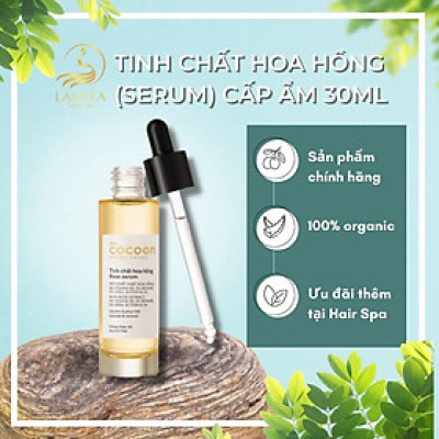 Tinh chất hoa hồng Cocoon cấp ẩm và phục hồi da 30ml Lamita Hair Spa Lamita Hair Spa - LS024