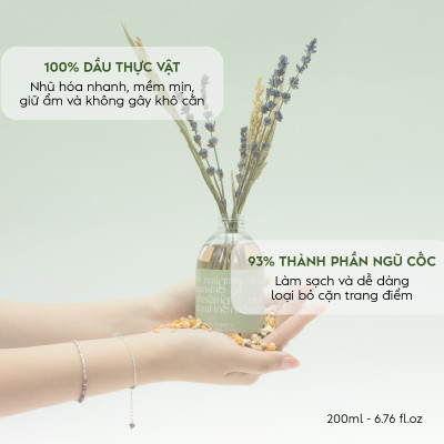 Dầu tẩy trang làm sạch sâu Lassie