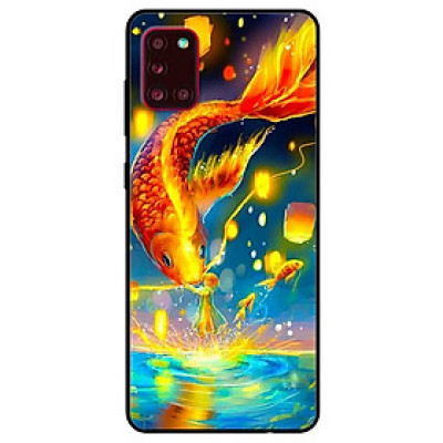 Ốp lưng dành cho Samsung A31 mẫu Cá Chép Vàng