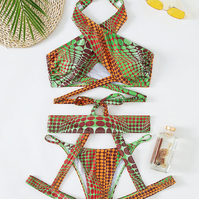 Bộ bikini 2 mảnh màu trơn có mút nâng ngực quyến rũ thời trang cho nữ