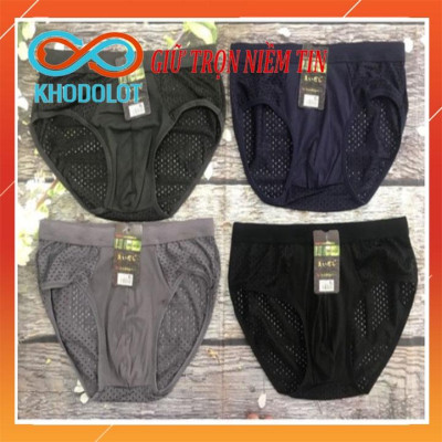 Quần lót nam Tam giác thông hơi 304 cao cấp, Sịp chéo sexy chất đẹp xuất nhật