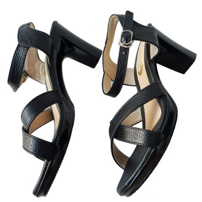 Giày Sandal Cao Gót Da Bò Thật BIGGBEN SDCG69