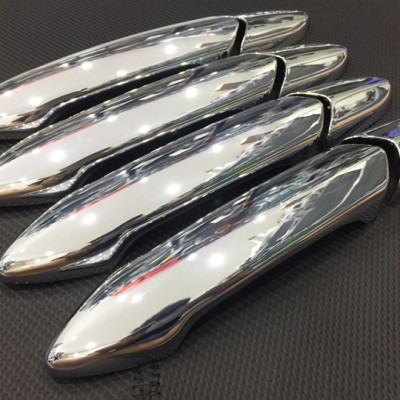 Bộ ốp tay nắm cửa dành cho xe Vinfast Fadil, mạ crom