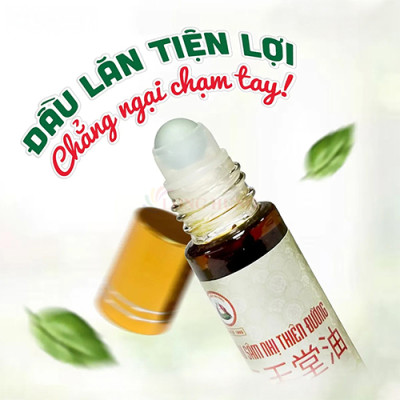 Dầu lăn sâm Nhị Thiên Đường Essential Oil 10ml (01 chai/02 chai/03 chai/04 chai/05 chai/10 chai) - Hàng chính hãng