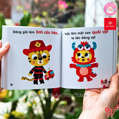 Sách - 200 từ vựng mẹ cùng con học nói - Đinh Tị Books