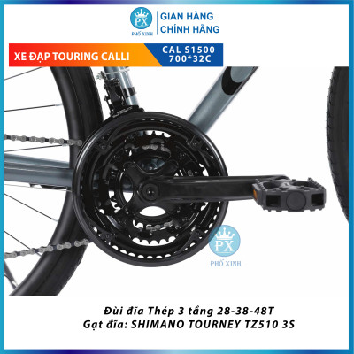 XE ĐẠP ĐƯỜNG PHỐ TOURING CALLI S1500 700C