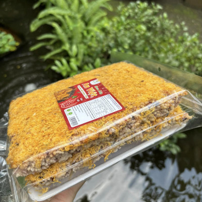 Cơm Cháy Gạo Lứt Chà Bông An Việt 250 gram - Date mới