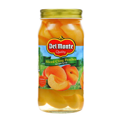 Combo 1 Đào Cắt Lát Ngâm Đường Del Monte 680g + 1 Trái Cây Hỗn Hợp Ngâm Đường Del Monte 680g (Thương Hiệu Mỹ)