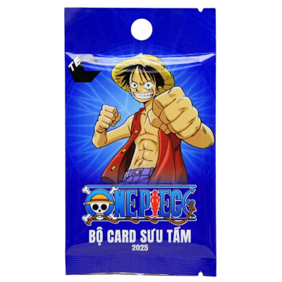 Bộ Thẻ Sưu Tầm One Piece 2025 - Tagger (6 Cards Ngẫu Nhiên/Túi)