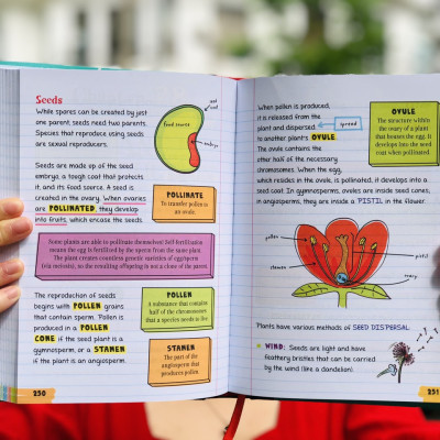 Sách Everything You Need To Ace Biology Big Fat Notebooks ( Sổ Tay Sinh Học Tiếng Anh ) - Tổng Hợp Kiến Thức Sinh Học Cho Học Sinh Lớp 8 Đến Lớp 12 - Á Châu Books, Bìa Cứng, In Màu