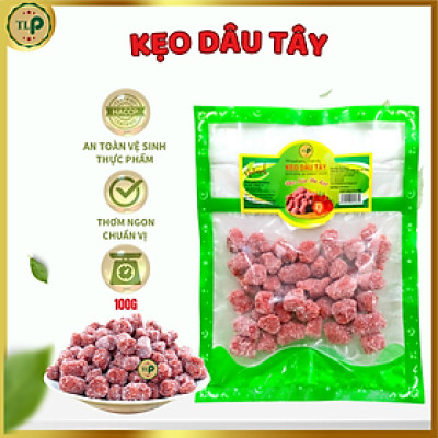 KẸO DÂU TÂY TÂN LỘC PHÁT - BỊCH 100G