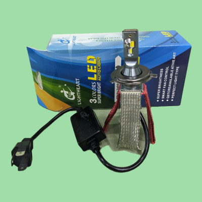 Đèn Pha LED Ô Tô - Xe Máy H4 36W 3 Nhiệt Màu AUTO:  Siêu Sáng 36W Loại Tốt